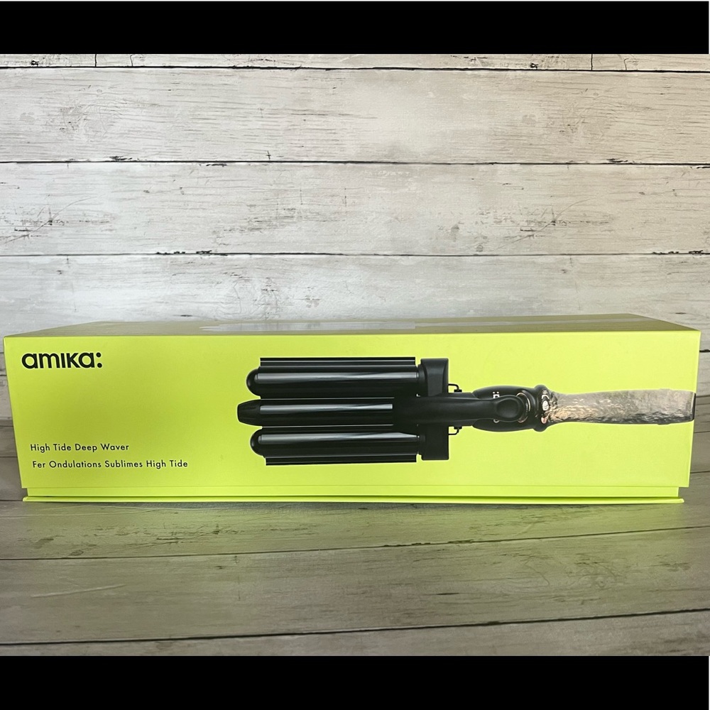 Amika High Tide Deep Waver, Instant Flawless Beach Waves Styling Tool used 2x